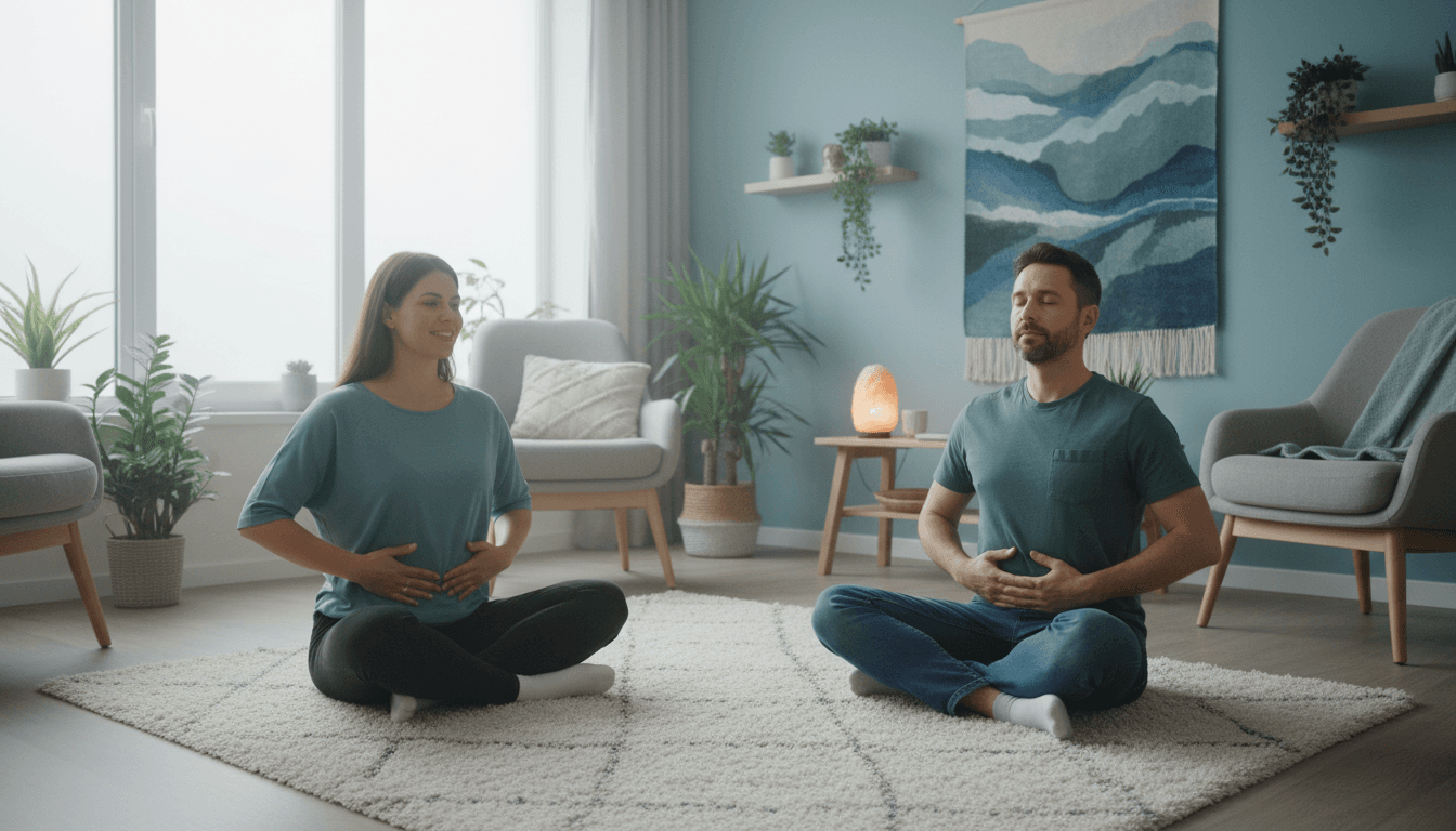 Voice and fluency therapy session